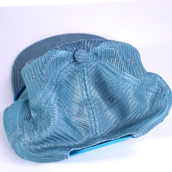 AVIATOR NATION Signature Venice Vintage Corduroy Trucker Hat Light Blue - Picture 2 of 4